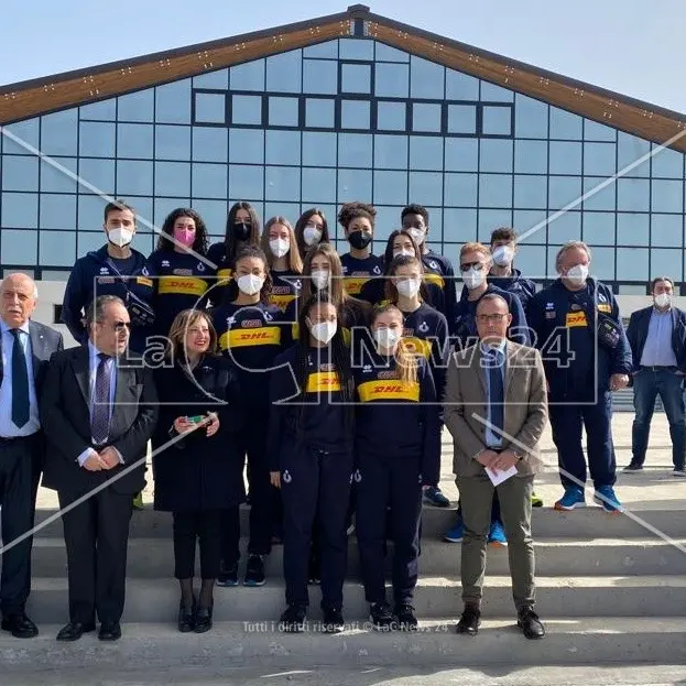 La nazionale femminile under 19 di volley a Siderno, verso l’Europeo nel nuovo palasport
