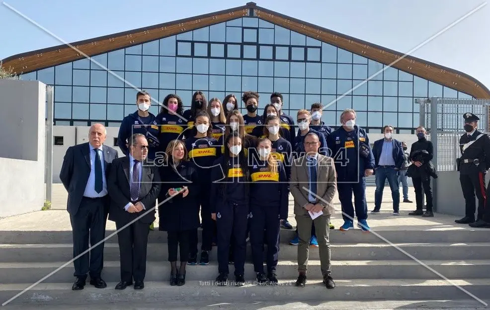 La nazionale femminile under 19 di volley a Siderno, verso l’Europeo nel nuovo palasport