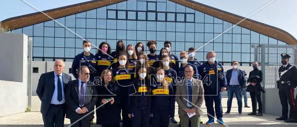 La nazionale femminile under 19 di volley a Siderno, verso l’Europeo nel nuovo palasport