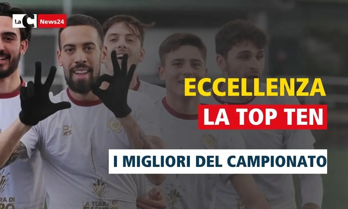 Eccellenza, la Top ten di Zona D: Trombino torna in vetta alla classifica di rendimento