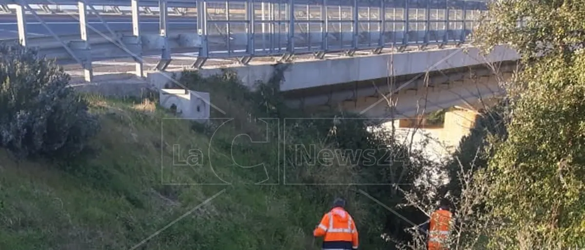 Frana a Nocera, Anas: «Proseguono lavori per riapertura totale dell’A2 tra Falerna e San Mango»