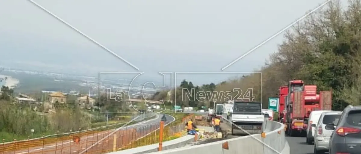 Tamponamento sull’A2, riaperta autostrada tra Sant’Onofrio e Pizzo in direzione nord