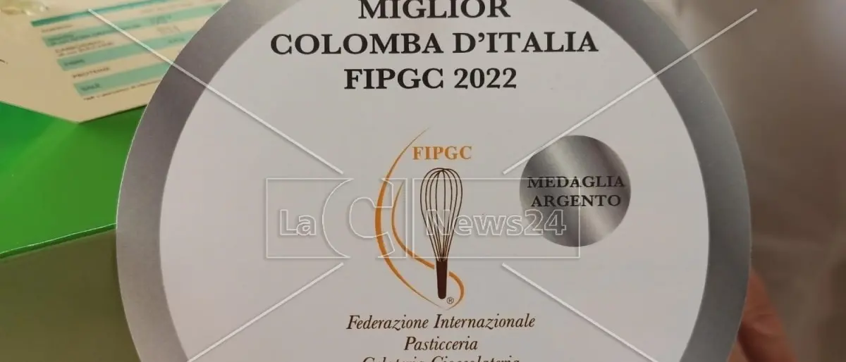 Migliore Colomba pasquale d’Italia, due pasticcieri calabresi conquistano il podio