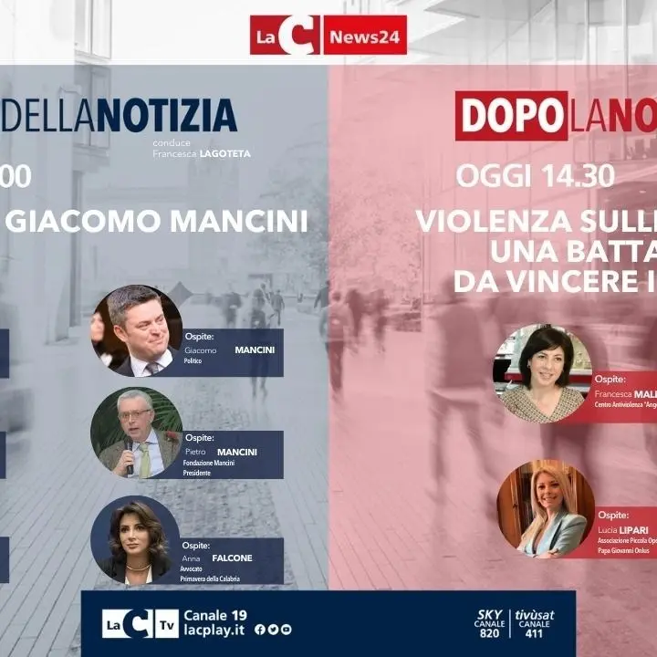 Vent’anni dalla morte di Mancini e la lotta alla violenza sulle donne oggi nell’informazione live di LaC