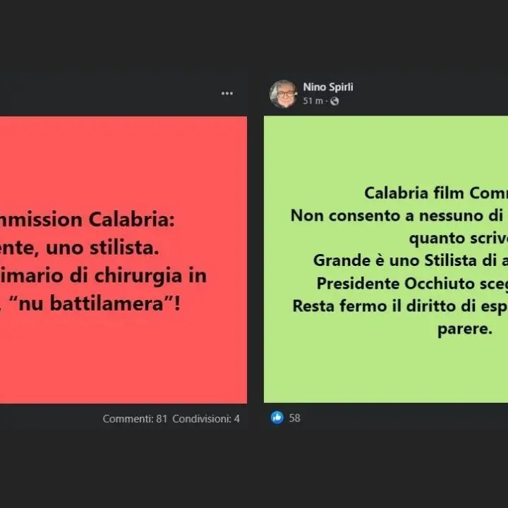 Spirlì ieri, oggi… e domani? L’ex presidente ff della Calabria aggiusta il tiro su Anton Giulio Grande