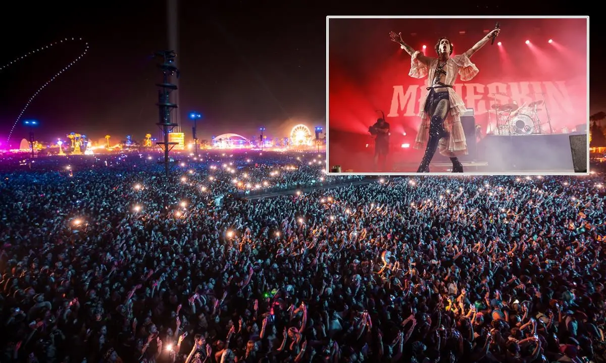 I Maneskin conquistano anche la California: acclamati dal pubblico del Coachella Festival