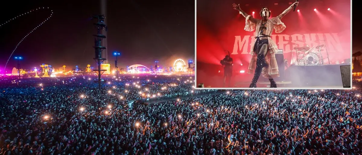 I Maneskin conquistano anche la California: acclamati dal pubblico del Coachella Festival