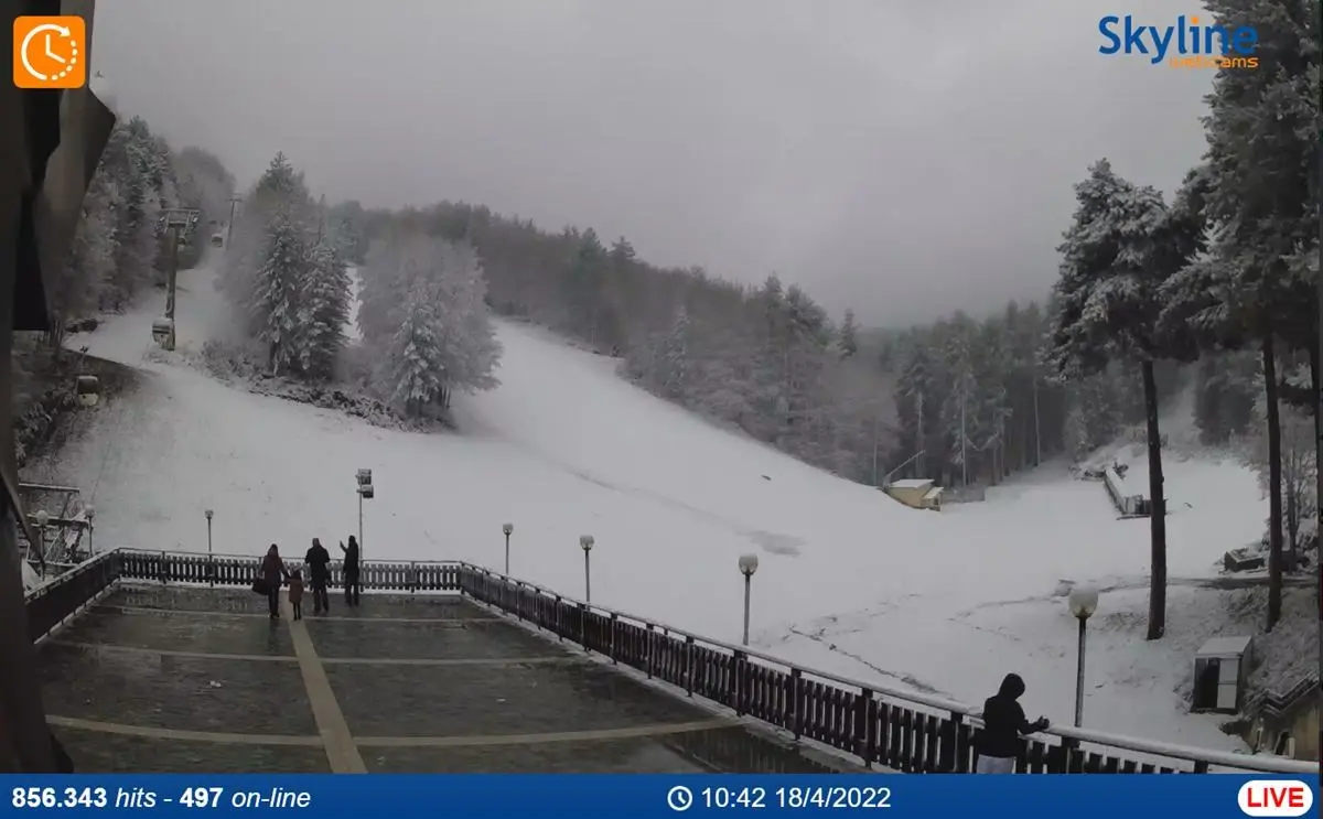 Mamma, che freddo! Il maltempo rovina la Pasquetta calabrese, neve in Sila e agriturismi pieni