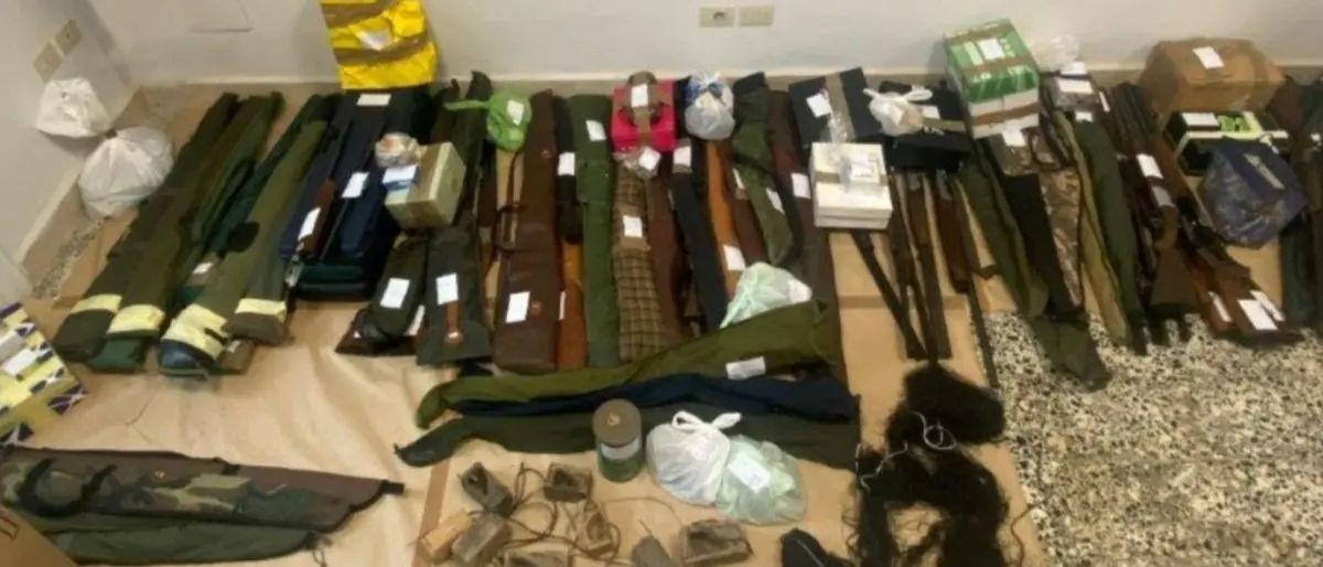 Autorizzati a cacciare cinghiali catturano ghiri e fringuelli: 16 denunce nel Reggino