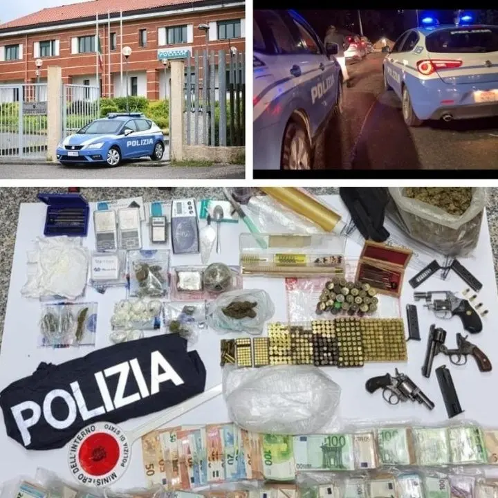In casa armi, 2 chili di droga e 200mila euro in contanti: due arresti nel Vibonese