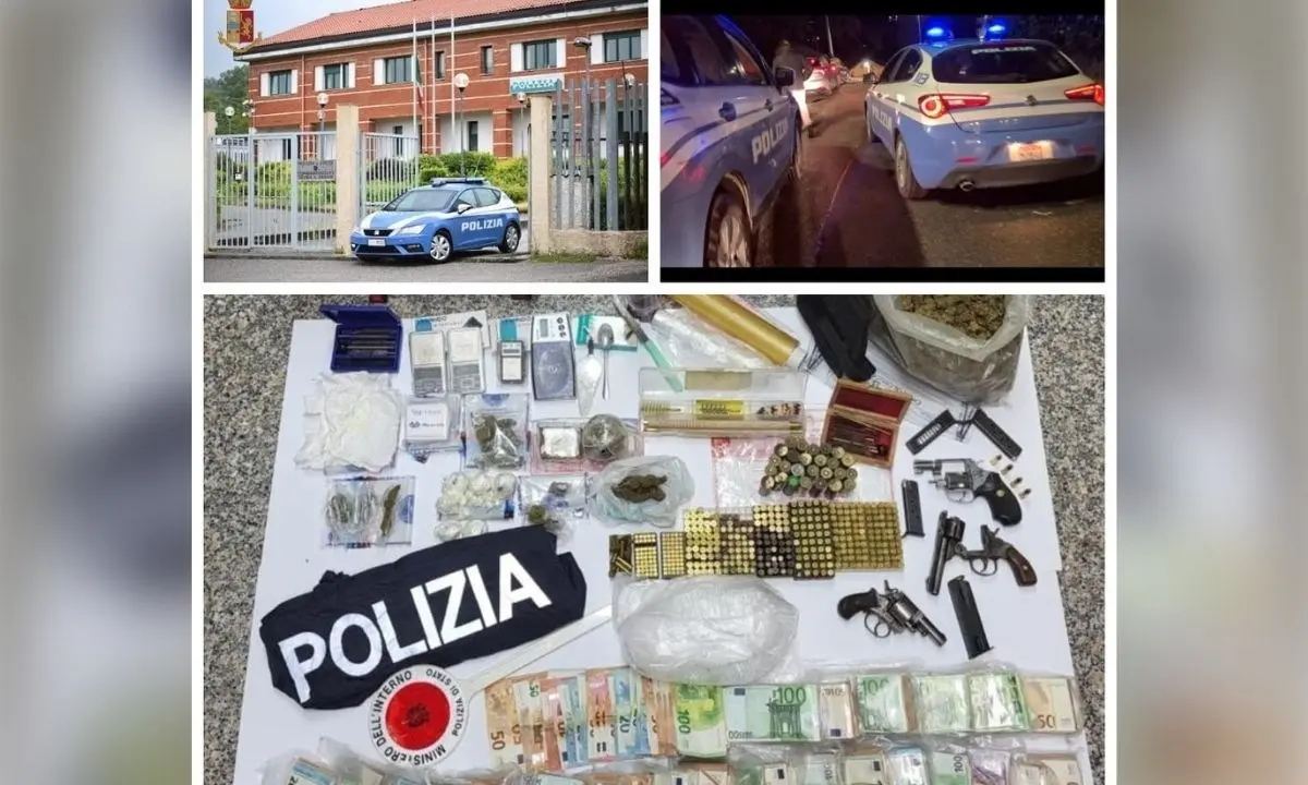 In casa armi, 2 chili di droga e 200mila euro in contanti: due arresti nel Vibonese