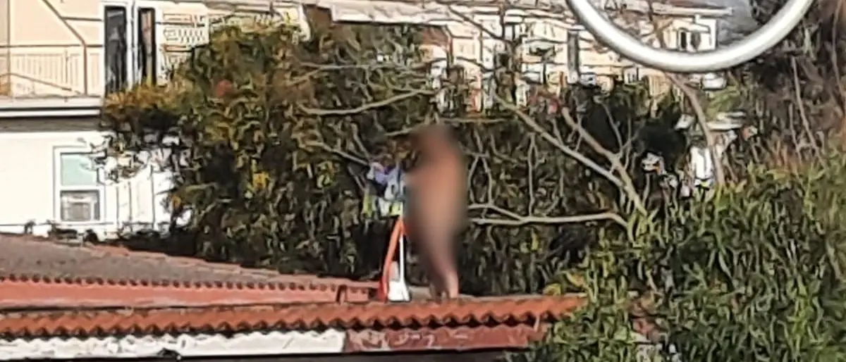 Scalea, nudo e ubriaco sul tetto della sua baracca: continua l’incubo di Claudio nell’indifferenza delle istituzioni