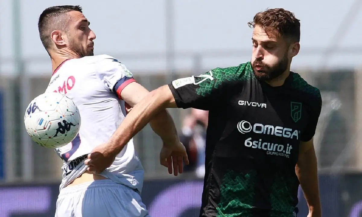 Pordenone-Crotone 3-3, squali rimontati dai ramarri: sfuma nel finale la prima vittoria in trasferta