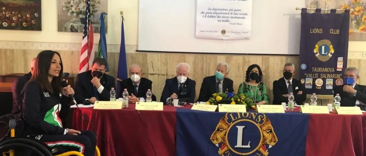 Alla campionessa paralimpica Enza Petrilli il Melvin Jones fellow: è la massima onorificenza Lions