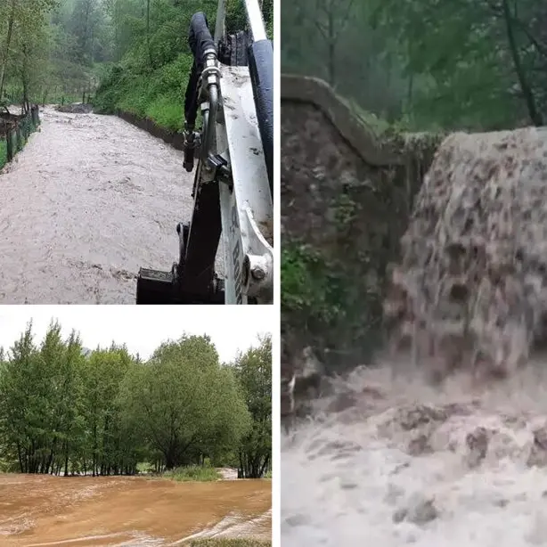 Maltempo nel Cosentino, bomba d’acqua su Sant’Agata d’Esaro. Il sindaco: «Danni per un milione»