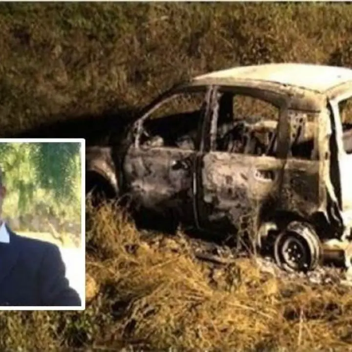 Ucciso e bruciato nella sua auto nel Vibonese, in Appello una condanna a 20 anni e un’assoluzione