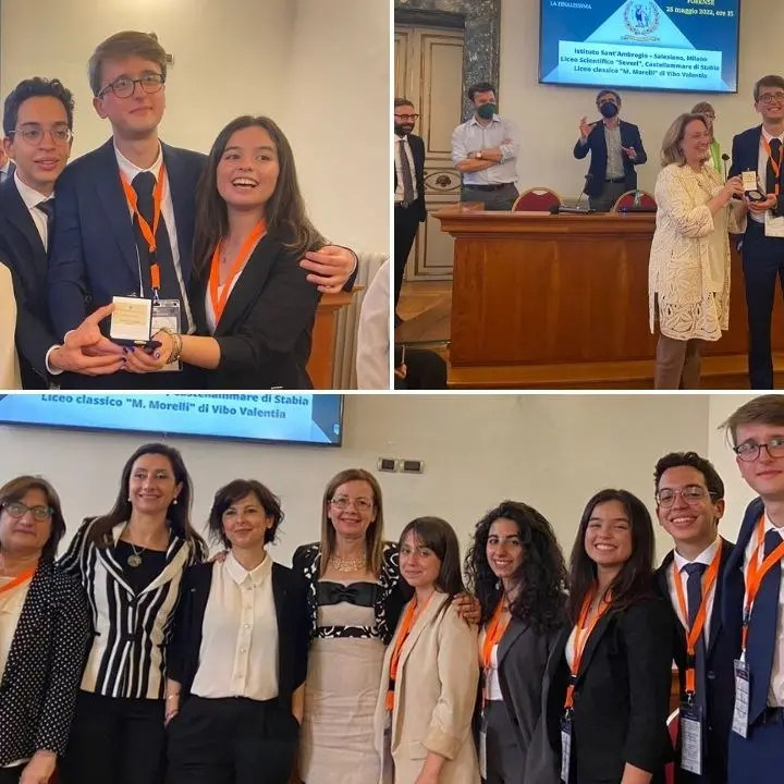 Il liceo classico di Vibo trionfa al torneo nazionale della disputa. Il preside: «Il Sud è anche questo»