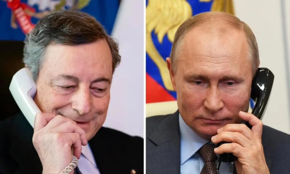 Ucraina, Draghi chiama e Putin risponde: «Fornitura ininterrotta di gas all’Italia» - LIVE