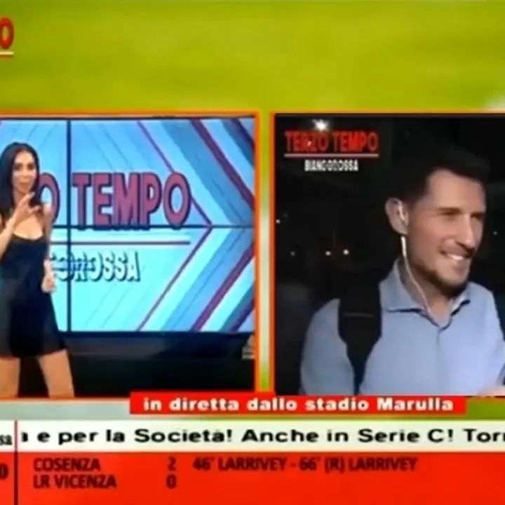 «Verrai qui a cercare lavoro», polemiche sulla frase della giornalista veneta al bambino tifoso del Cosenza
