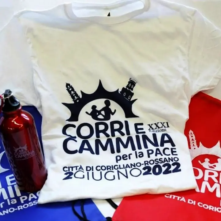 Corri e cammina per la pace, a Corigliano-Rossano tutto pronto per la 31esima edizione dell’evento