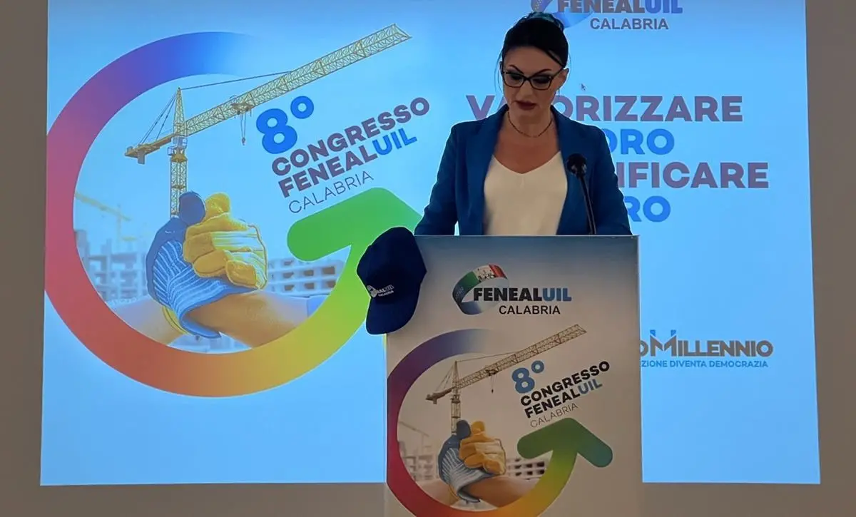Maria Elena Senese riconfermata alla guida della FenealUil Calabria