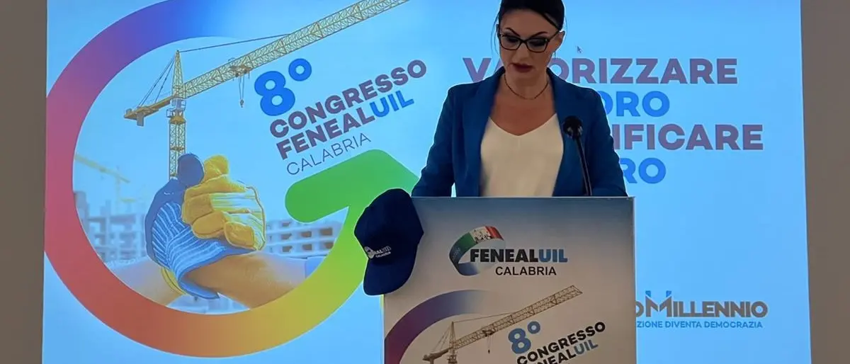 Maria Elena Senese riconfermata alla guida della FenealUil Calabria