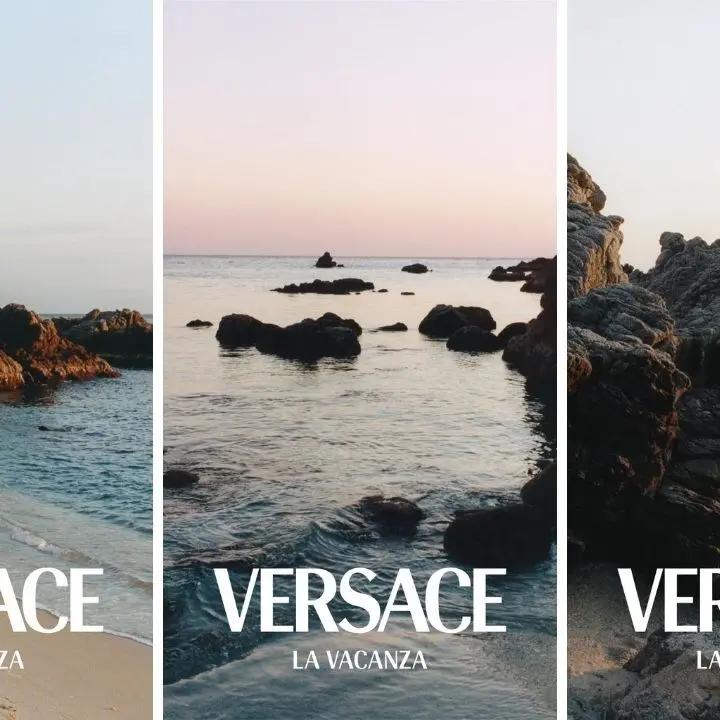 Versace celebra la Calabria, la spiaggia di Grotticelle set della nuova campagna del noto marchio