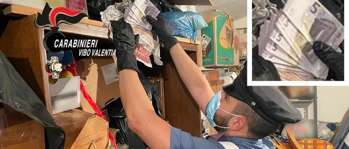 Banconote false e fuochi d’artificio detenuti illegalmente, un arresto nel Vibonese