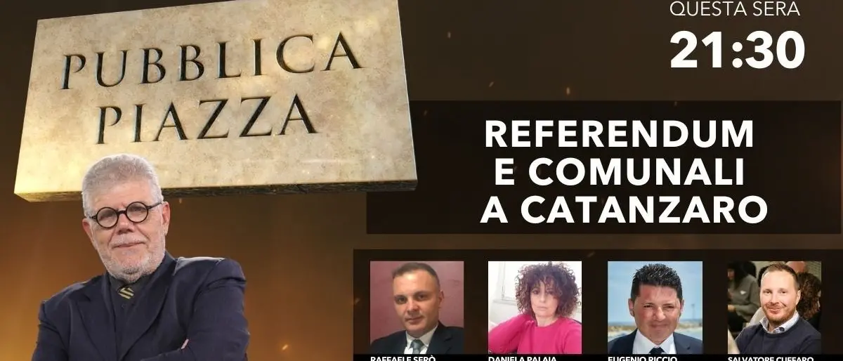 Pubblica Piazza, le criticità di Catanzaro esposte dai sostenitori di quattro aspiranti sindaci - DIRETTA