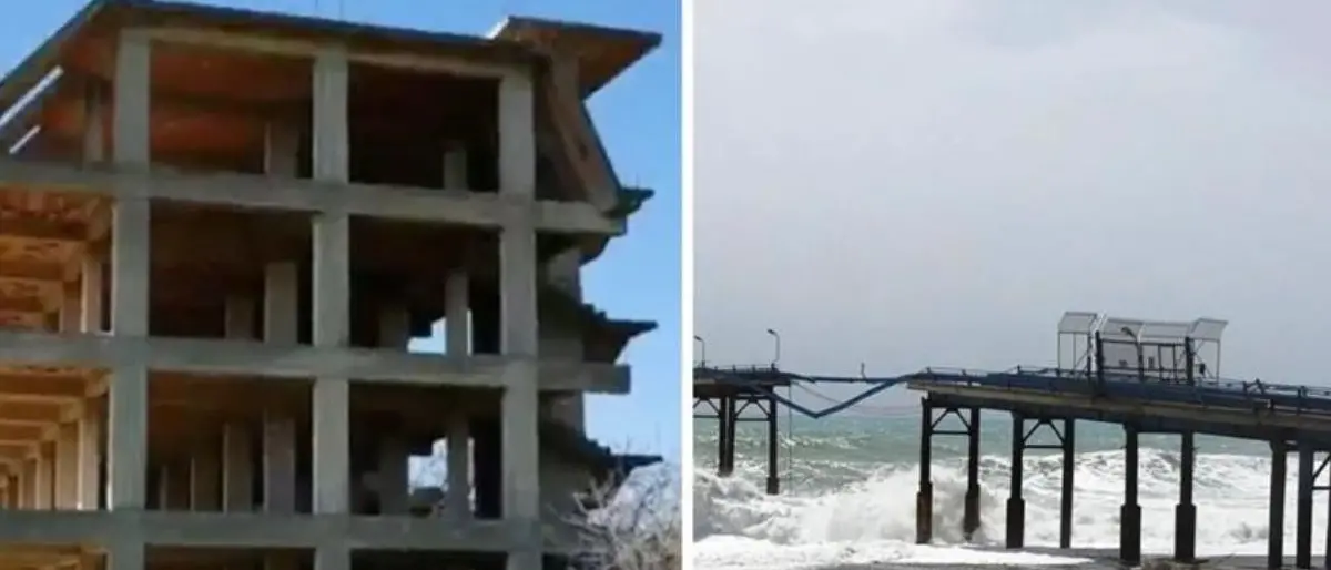 Incompiute e vecchi pontili, ecco come il cemento selvaggio ha sfregiato le bellezze della Locride