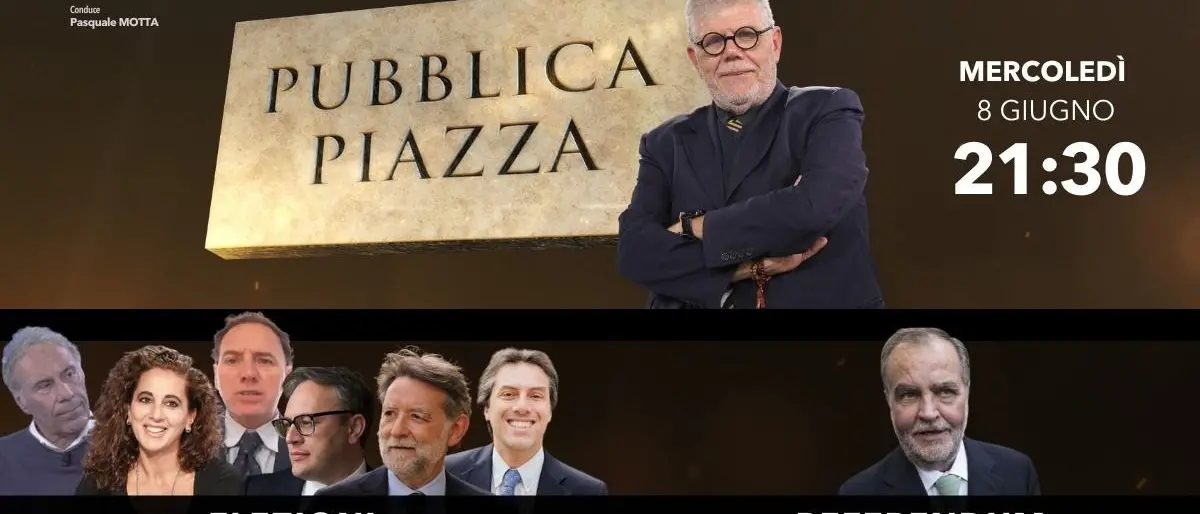 Comunali Catanzaro e referendum, a Pubblica Piazza l’incontro con i candidati e l’intervista esclusiva a Calderoli