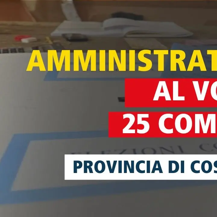 Elezioni comunali nel Cosentino, i risultati dei 25 i centri al voto