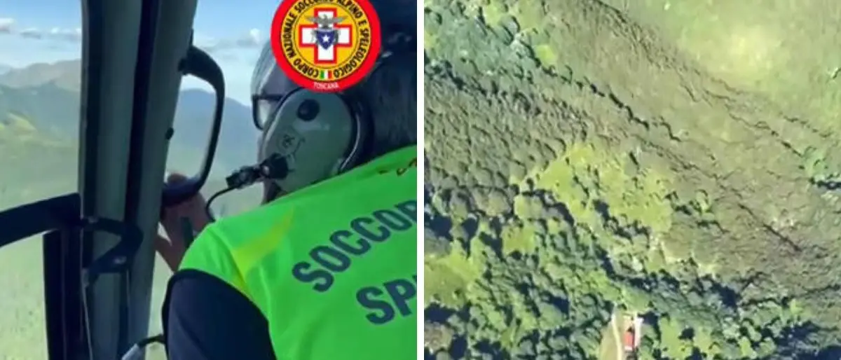 Elicottero disperso sull’Appennino tosco-emiliano, 5 cadaveri individuati sul monte Cusna