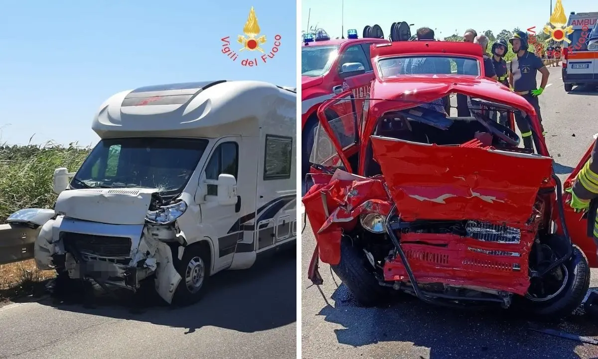 Incidente sulla statale 106 a Strongoli, muore un 31enne nell’impatto tra un’auto e un camper