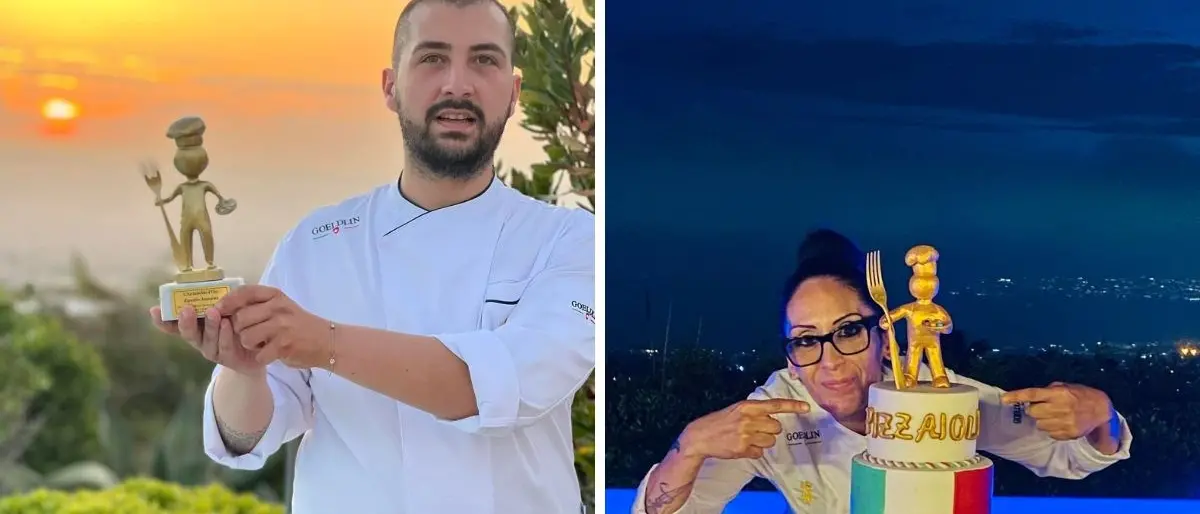 L’Arcimboldo d’oro, la Calabria trionfa con i due pizzaioli Irene Malfarà e Espedito Ammirata