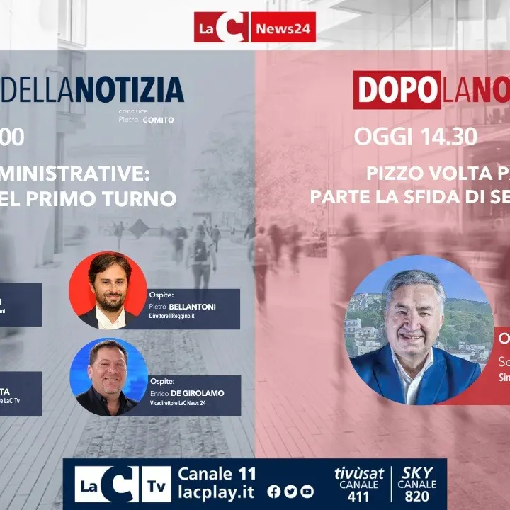 Le elezioni comunali in Calabria nell’informazione live di LaC News24 - LA DIRETTA