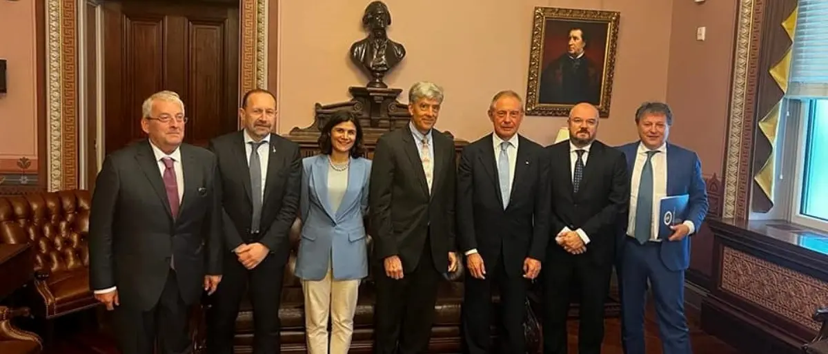 Usa, Magorno alla Casa Bianca come delegato del Copasir: «Emozione indescrivibile»