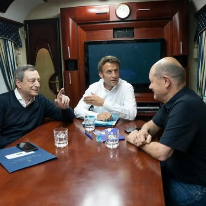 Draghi, Scholz e Macron a Kiev: 10 ore di treno per un messaggio di unità al fianco di Zelensky