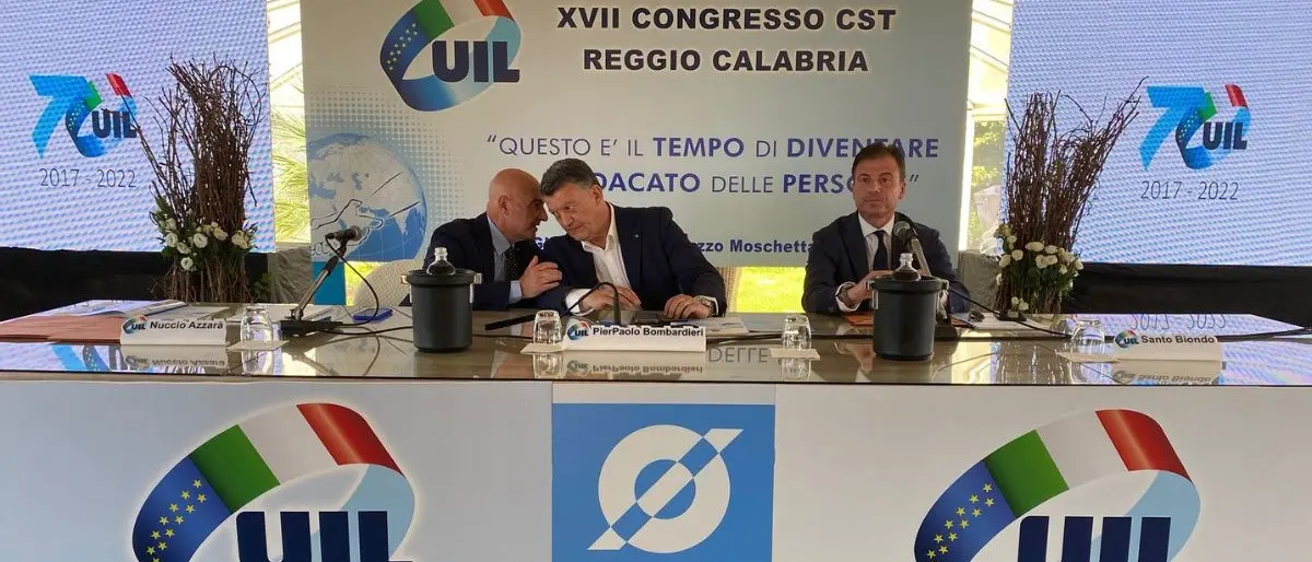 Congresso Uil, Bombardieri: «Alla Calabria servono infrastrutture e lavoro non chiacchiere»