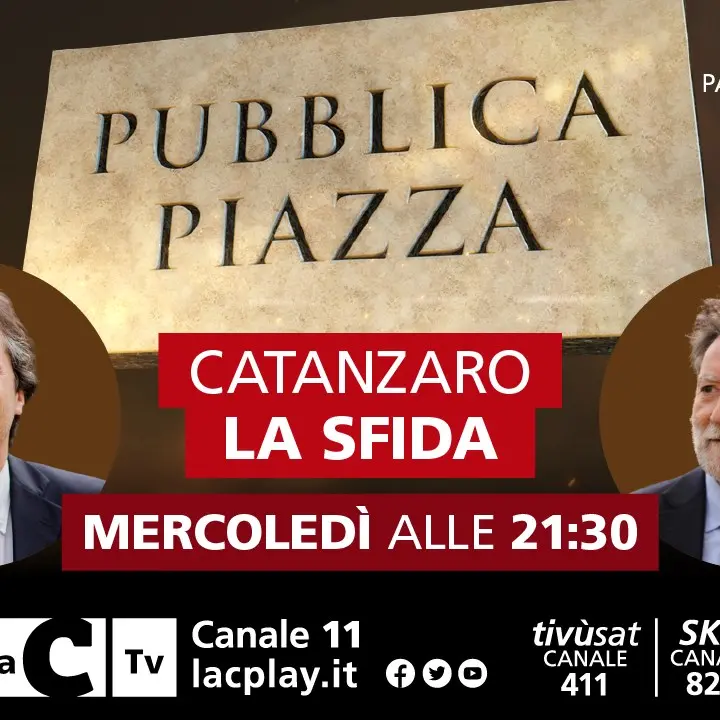 Ballottaggio a Catanzaro, a Pubblica Piazza il confronto tra i due candidati a sindaco