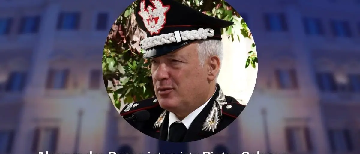 Pietro Salsano a Piazza Parlamento: «Carabinieri vicini alla gente»