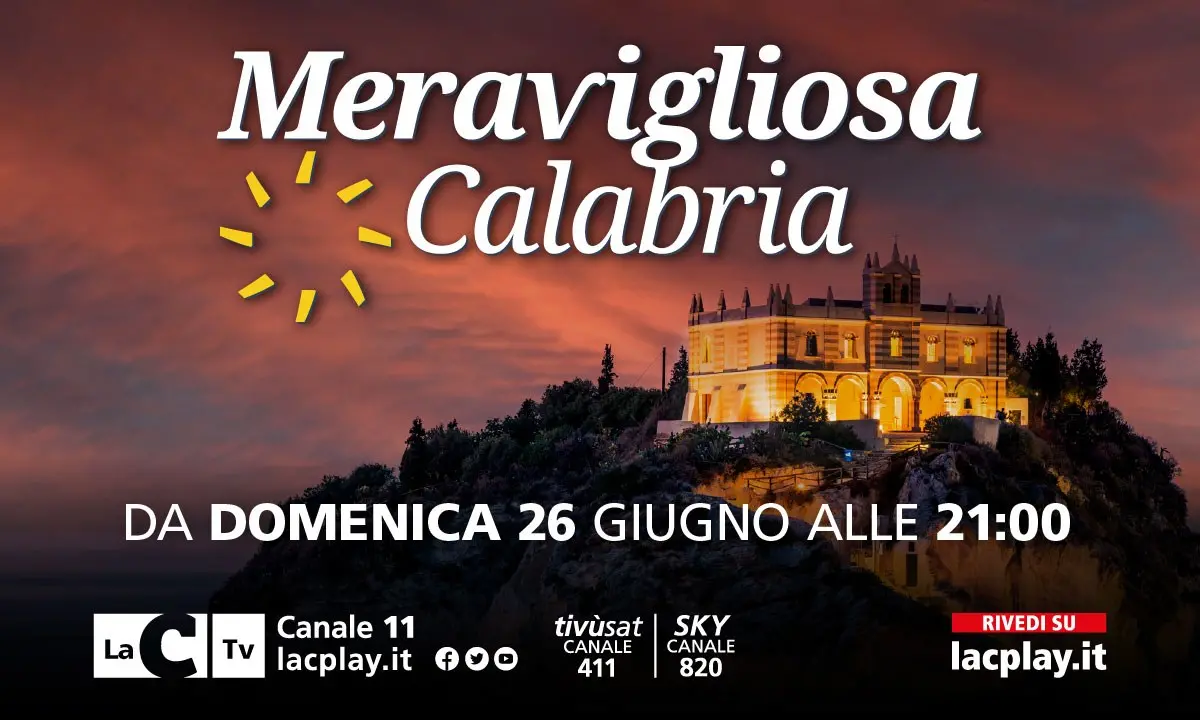 Meravigliosa Calabria, al via stasera la nuova stagione: prima tappa alla Cascata dei sogni di Sangineto