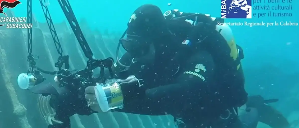 Melito, percorso subacqueo alla riscoperta del piroscafo che trasportò gli uomini di Garibaldi