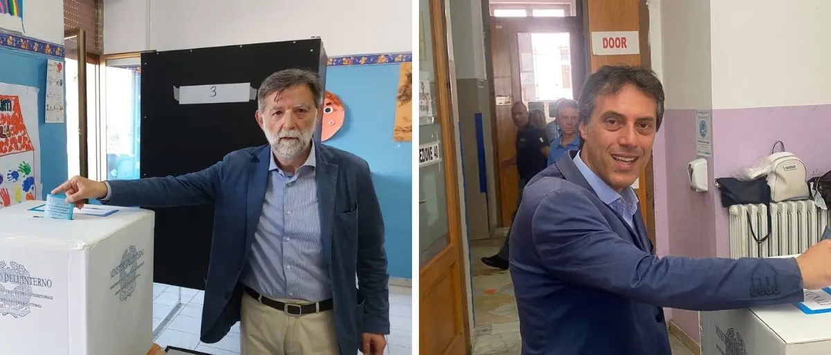 Ballottaggio a Catanzaro, hanno votato i due candidati a sindaco Donato e Fiorita