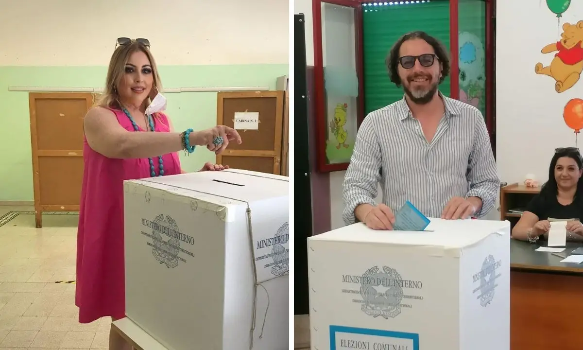 Ballottaggio a Paola, hanno votato i due candidati a sindaco Ciodaro e Politano