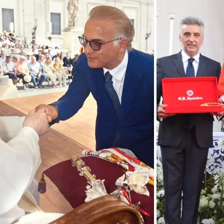 Le opere degli orafi calabresi Spadafora al Papa in Vaticano e al Cardinale Parolin a Cosenza