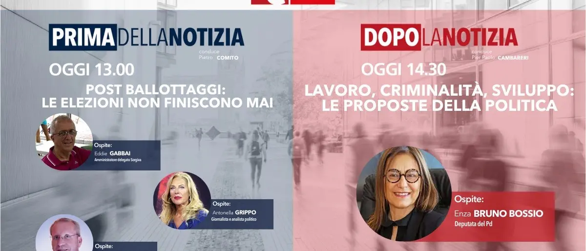 Ballottaggi, depurazione e lavoro in Calabria: torna l’informazione live di LaC News24 - DIRETTA