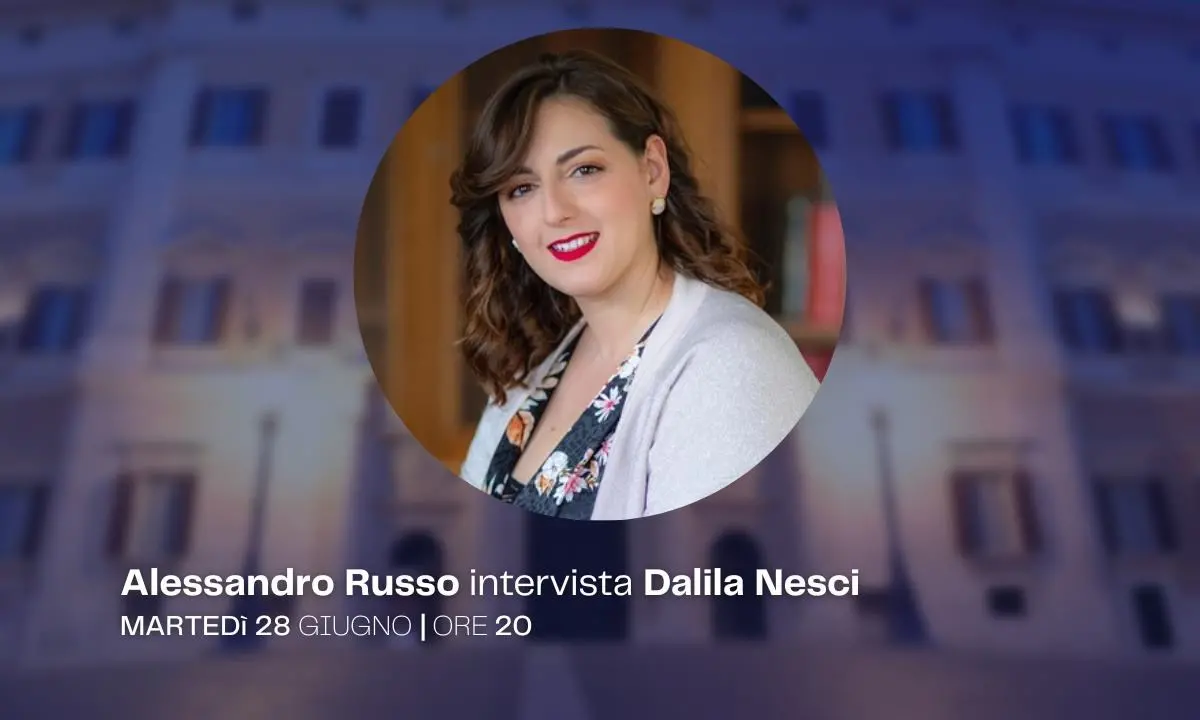 Scissione M5s, la sottosegretaria per il Sud Dalila Nesci ospite a Piazza Parlamento