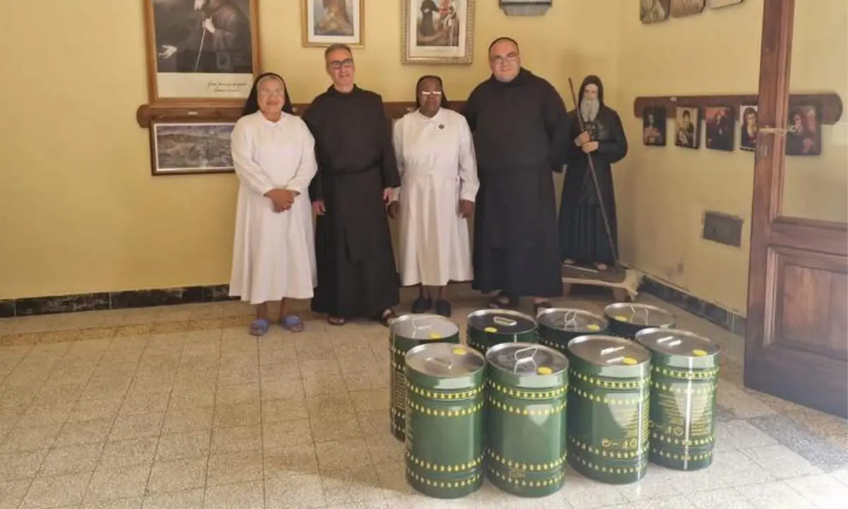 Regione Calabria, dall’uliveto della Cittadella l’olio per la lampada votiva di San Francesco di Paola