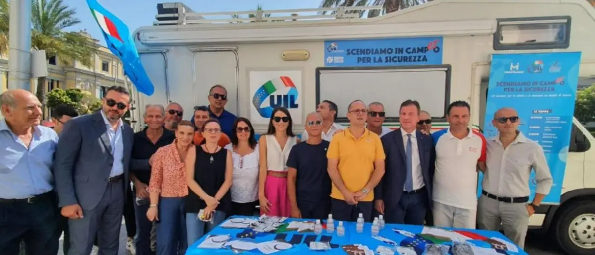 Morti e infortuni sul lavoro, il “Camper della sicurezza” fa tappa a Catanzaro